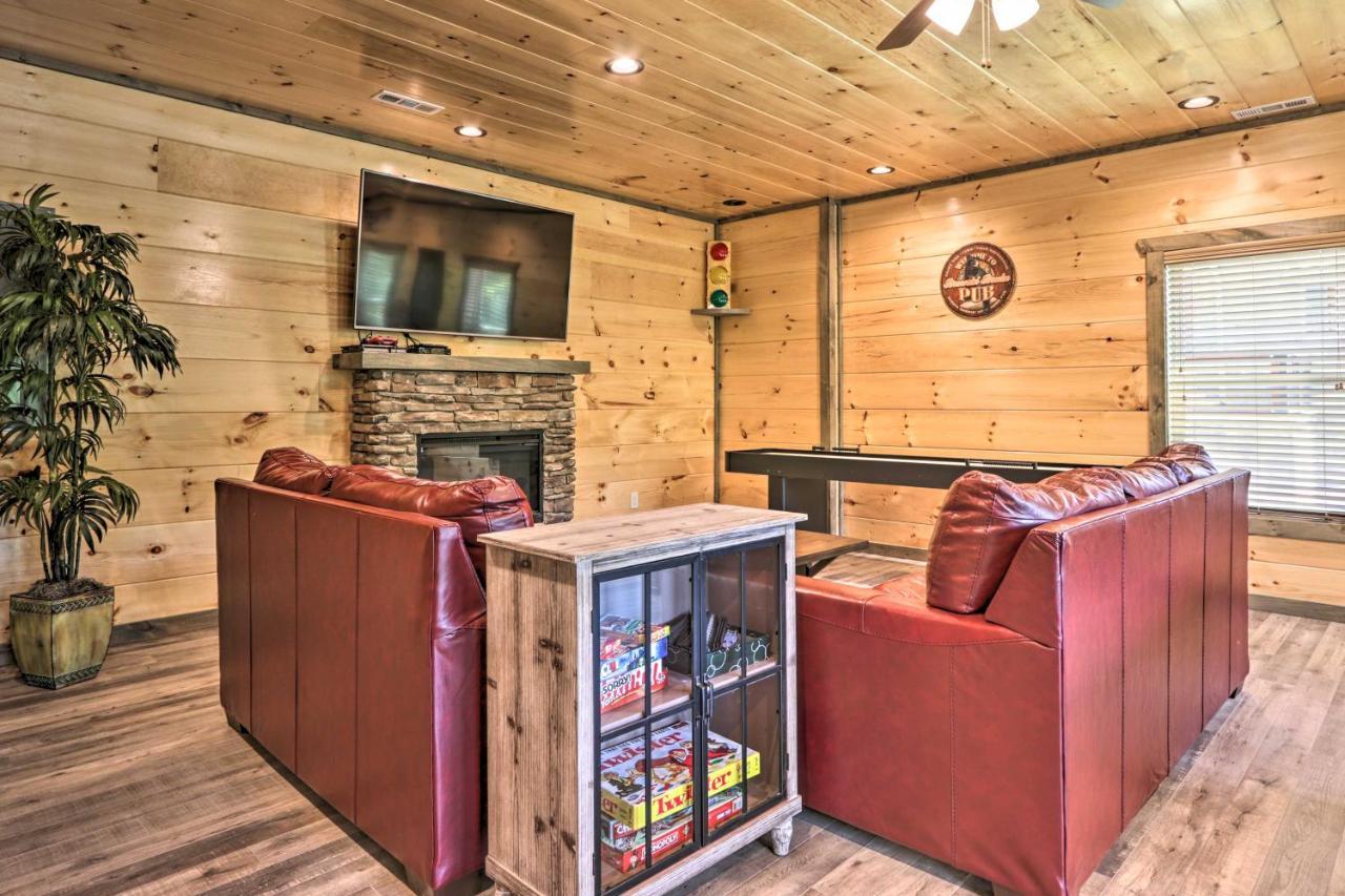 Modern Cabin With Hot Tub And Game Room In Gatlinburg! Exteriér fotografie