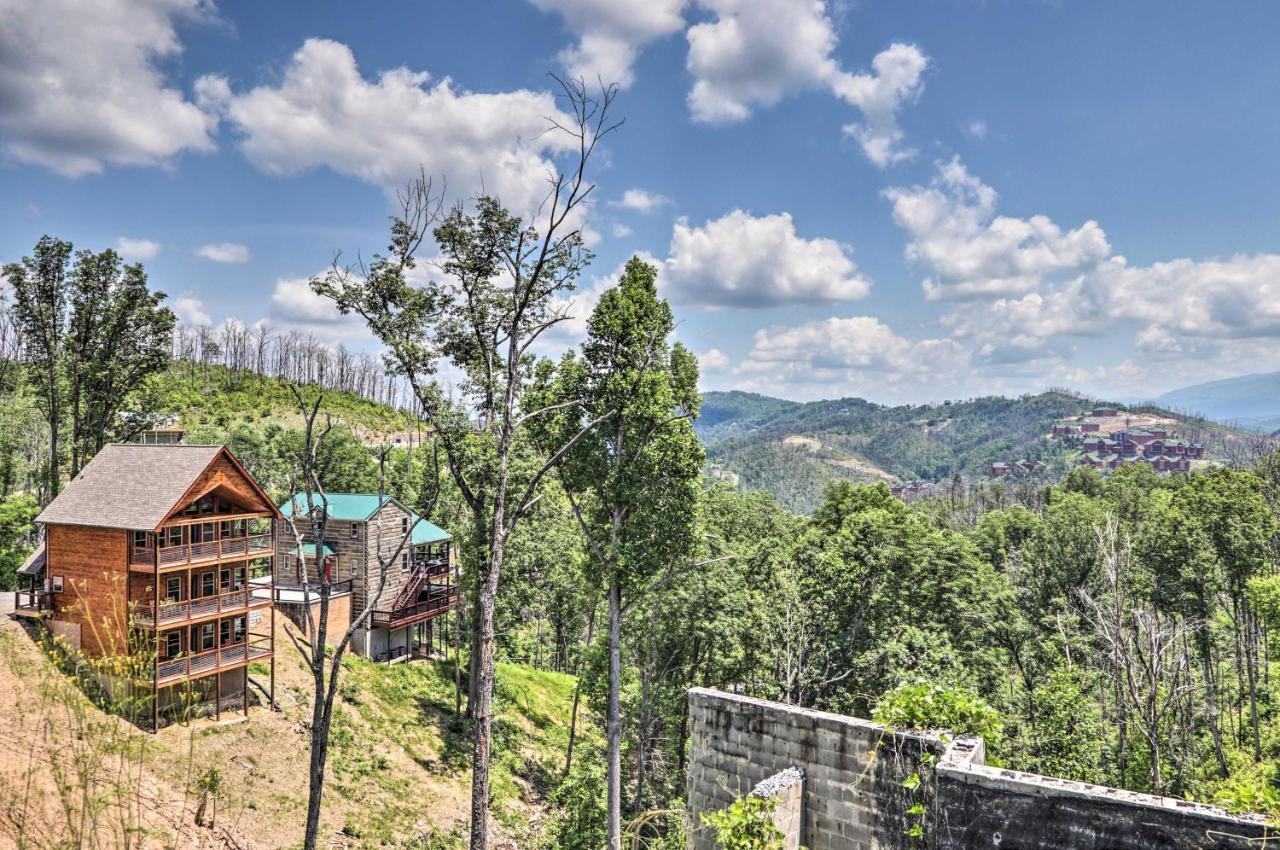 Modern Cabin With Hot Tub And Game Room In Gatlinburg! Exteriér fotografie