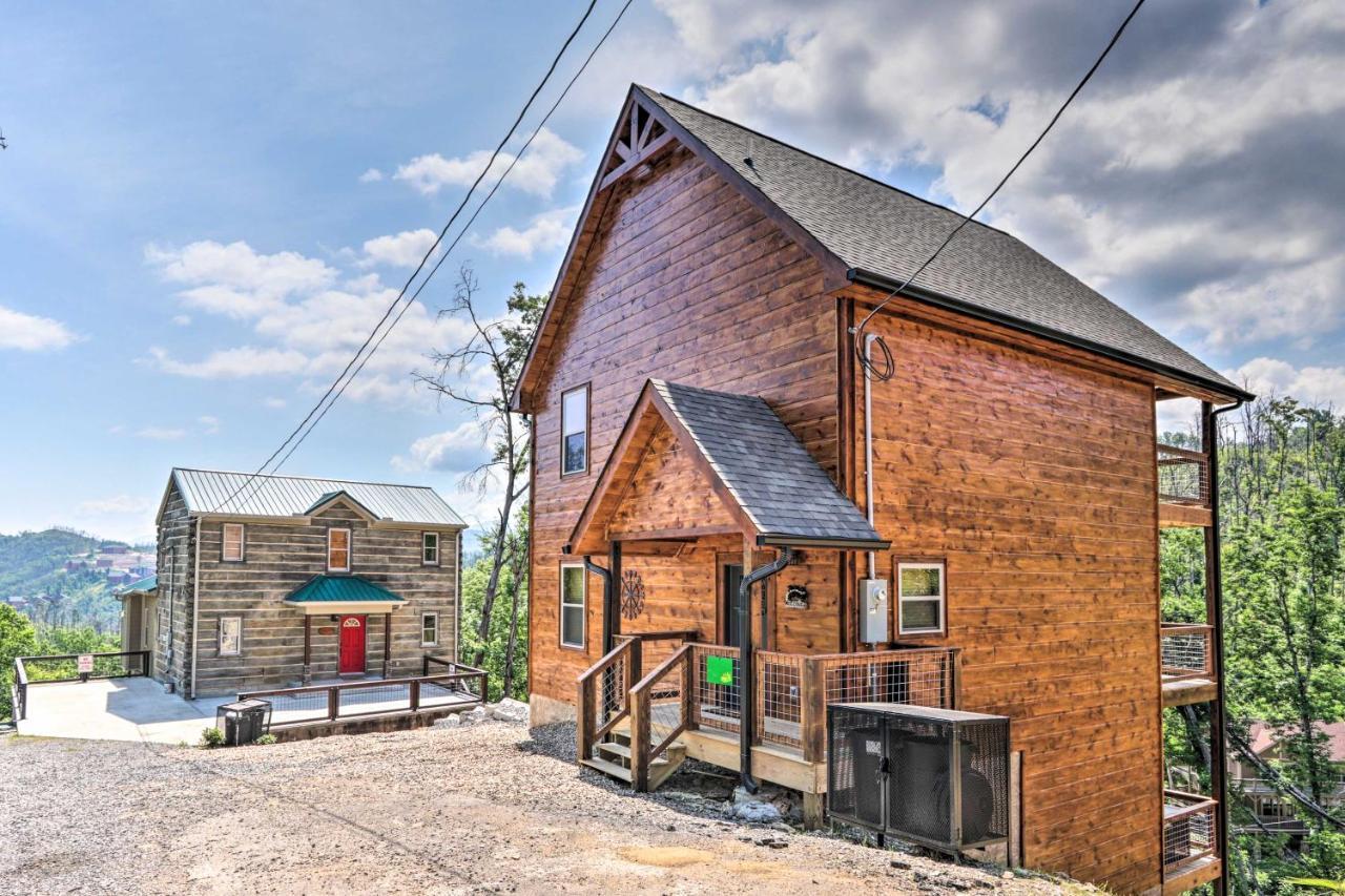 Modern Cabin With Hot Tub And Game Room In Gatlinburg! Exteriér fotografie